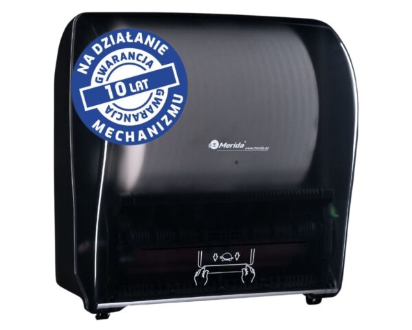 Podajnik ręczników MERIDA SOLID za 100 zł netto przy zakupie 2 kartonów ręczników AUTOMATIC RAB301