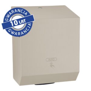 Automatyczny bezdotykowy podajnik ręczników papierowych w rolach MERIDA STELLA SILK GREY LINE AUTOMATIC MAXI, szary jedwabisty