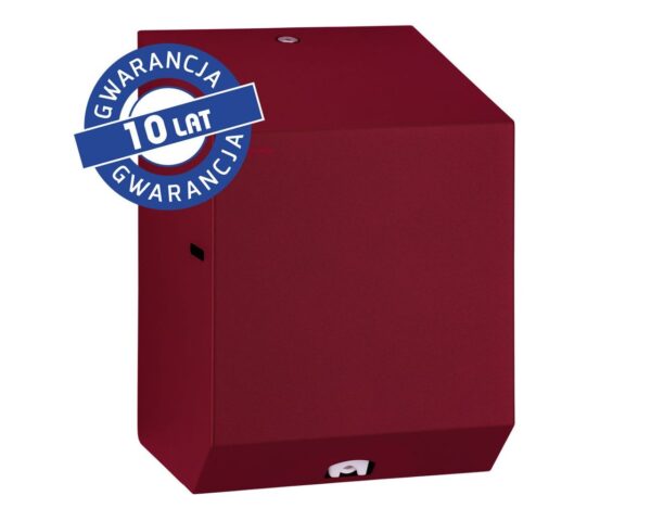 Pojemnik na ręczniki papierowe w rolach MERIDA STELLA RED LINE MAXI, czerwony