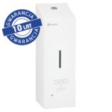 Bezdotykowy automatyczny dozownik mydła w pianie MERIDA STELLA AUTOMATIC SLIM WHITE LINE na jednorazowe wkłady 800 ml, biały