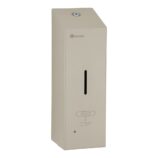 Bezdotykowy automatyczny dozownik mydła w pianie MERIDA STELLA AUTOMATIC SLIM SILK GREY LINE na jednorazowe wkłady 800 ml, szary jedwabisty