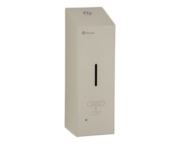 Bezdotykowy automatyczny dozownik mydła w pianie MERIDA STELLA AUTOMATIC SLIM SILK GREY LINE na jednorazowe wkłady 800 ml, szary jedwabisty Bezdotykowy automatyczny dozownik mydła w pianie MERIDA STELLA AUTOMATIC SLIM SILK GREY LINE na jednorazowe wkłady 800 ml, szary jedwabisty