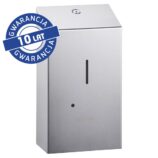 Bezdotykowy automatyczny dozownik mydła w płynie MERIDA STELLA AUTOMATIC, pojemność zbiornika 1000 ml, stal matowa