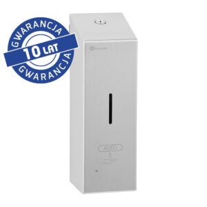 Bezdotykowy automatyczny dozownik mydła w pianie MERIDA STELLA AUTOMATIC SLIM, na jednorazowe wkłady 800 ml, stal matowa