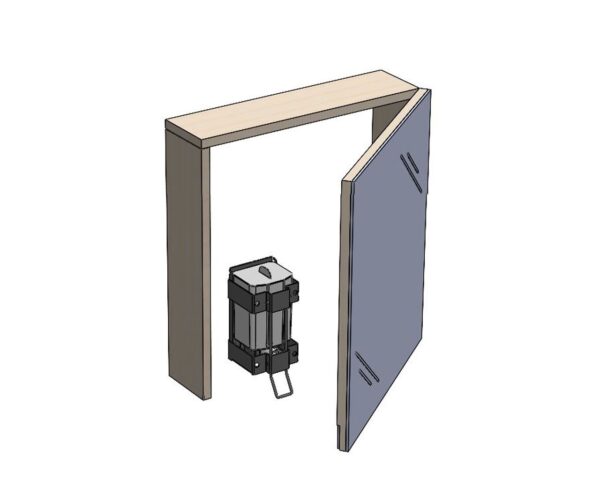 Dozownik mydła w płynie do montażu za lustrem otwieranym, pojemność zbiornika 1000 ml Dozownik mydła w płynie do montażu za lustrem otwieranym, pojemność zbiornika 1000 ml