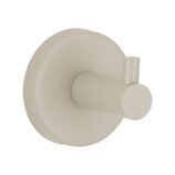 Wieszak pojedynczy MERIDA STELLA SILK GREY LINE, szary jedwabisty