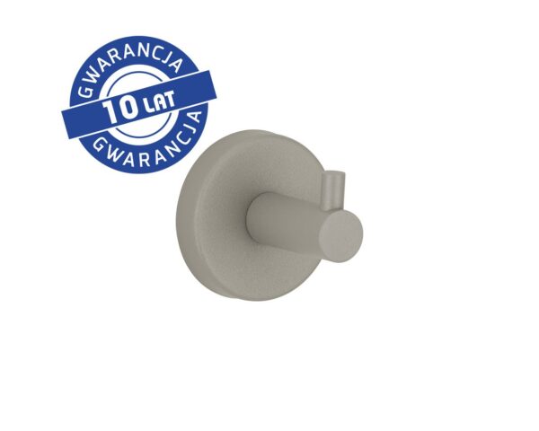 Wieszak pojedynczy MERIDA STELLA STONE GREY LINE, szary kamienny