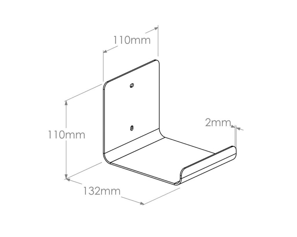 Wieszak do powieszenia wiadra lub tablicy "ŚLISKA PODŁOGA"