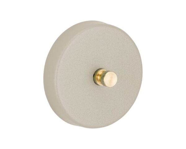 Wieszak podwójny MERIDA STELLA SILK GREY LINE, szary jedwabisty Wieszak podwójny MERIDA STELLA SILK GREY LINE, szary jedwabisty