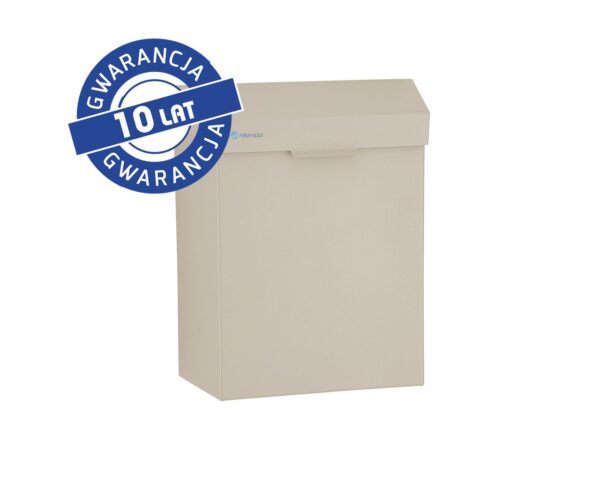 Kosz do damskich toalet MERIDA STELLA SILK GREY LINE 4,5 l, szary jedwabisty