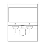 Kosz podblatowy regulowany MERIDA STELLA RED LINE, pojemność 30 l, czerwony