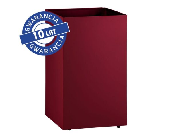 Kosz podblatowy na kółkach MERIDA STELLA RED LINE, pojemność 60 l, czerwony Kosz podblatowy na kółkach MERIDA STELLA RED LINE, pojemność 60 l, czerwony