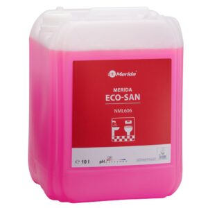 MERIDA ECO-SAN, ekologiczny środek do codziennego mycia sanitariatów, kanister 10 l, ECOLABEL