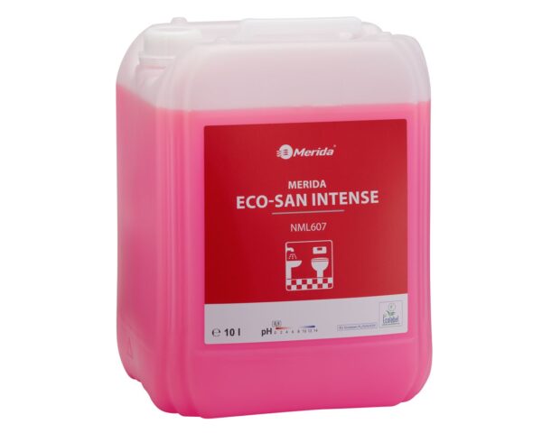 MERIDA ECO-SAN INTENSE, ekologiczny środek do gruntownego mycia sanitariatów, kanister 10 l, ECOLABEL