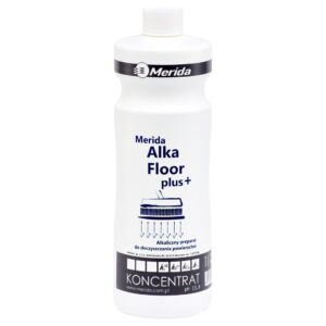 MERIDA ALKA FLOOR PLUS 1 l, środek alkaliczny do czyszczenia gresu i płytek antypoślizgowych