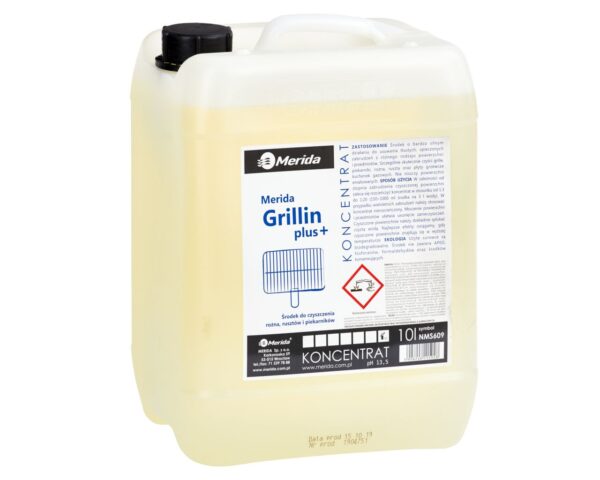 MERIDA GRILLIN PLUS środek do czyszczenia rusztów, piekarników itp., kanister 10 l