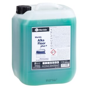 MERIDA ALKA FLOOR PLUS 10 l, środek alkaliczny do czyszczenia gresu i płytek antypoślizgowych