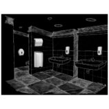 Pojemnik na papier toaletowy MERIDA UNIQUE PALACE LINE