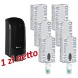 Dozownik mydła w pianie MERIDA ONE czarny za 1 zł netto przy zakupie 6 wkładów z mydłem MERIDA ONE SENSITIVE ICE BLUE