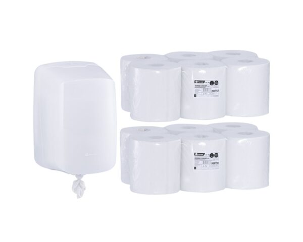 Pojemnik na ręczniki w roli MERIDA HARMONY za 50 zł netto przy zakupie 2 opakowań ręczników w roli MERIDA ECONOMY CENTER PULL MAXI REB701 (12 x 320 m = 3 840 m) Pojemnik na ręczniki w roli MERIDA HARMONY za 50 zł netto przy zakupie 2 opakowań ręczników w roli MERIDA ECONOMY CENTER PULL MAXI REB701 (12 x 320 m = 3 840 m)