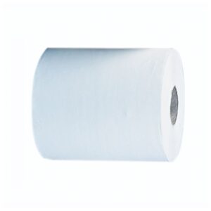 Ręcznik AUTO MAXI SOFT biały, zgrzewka 6 szt., śr.18,5 cm, dł. 130 m, 2-w.