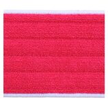 Mop z rzepem ECONOMY, mikrowłókno, 45/40 X 13 cm, czerwony