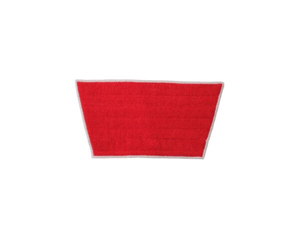 Mop z rzepem, PREMIUM (MINI), mikrowłókno, 32/24 x 16 cm, czerwony