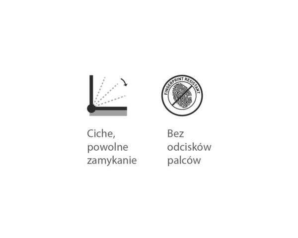 Kosz pedałowy TOP SILENT LUNA, pojemność 3 l, stal matowa Kosz pedałowy TOP SILENT LUNA, pojemność 3 l, stal matowa