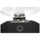 Kosz pedałowy TOP SILENT LUNA, pojemność 30 l, metalowy, biały