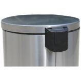 Kosz pedałowy TOP SILENT LUNA, pojemność 20 l, stal matowa