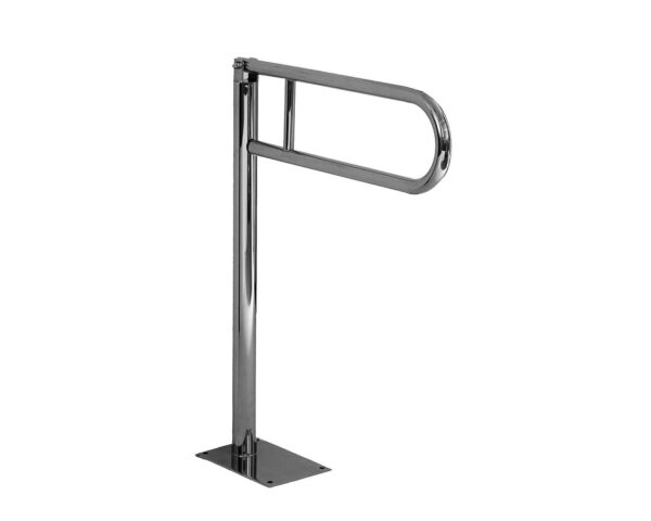 Poręcz uchylna łukowa 600 mm, montowana do podłogi Poręcz uchylna łukowa 600 mm, montowana do podłogi