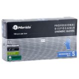Rękawice winylowo - nitrylowe, niebieskie, rozmiar S, opakowanie 100 szt.