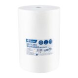 Czyściwo włókninowe DRUKARSKIE, niepylące, jednowarstwowe, średnica 26 cm, długość 110 m, BIAŁE, opakowanie 1 sztuka