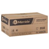 Ręczniki papierowe MERIDA ECONOMY, białe, jednowarstwowe, 4000 szt., ECOLABEL