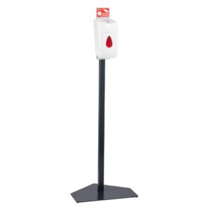 Stojak do dezynfekcji rąk i powierzchni z dozownikiem nasączonych chusteczek MERIDA TOP