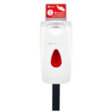 Stojak do dezynfekcji rąk i powierzchni z dozownikiem nasączonych chusteczek MERIDA TOP